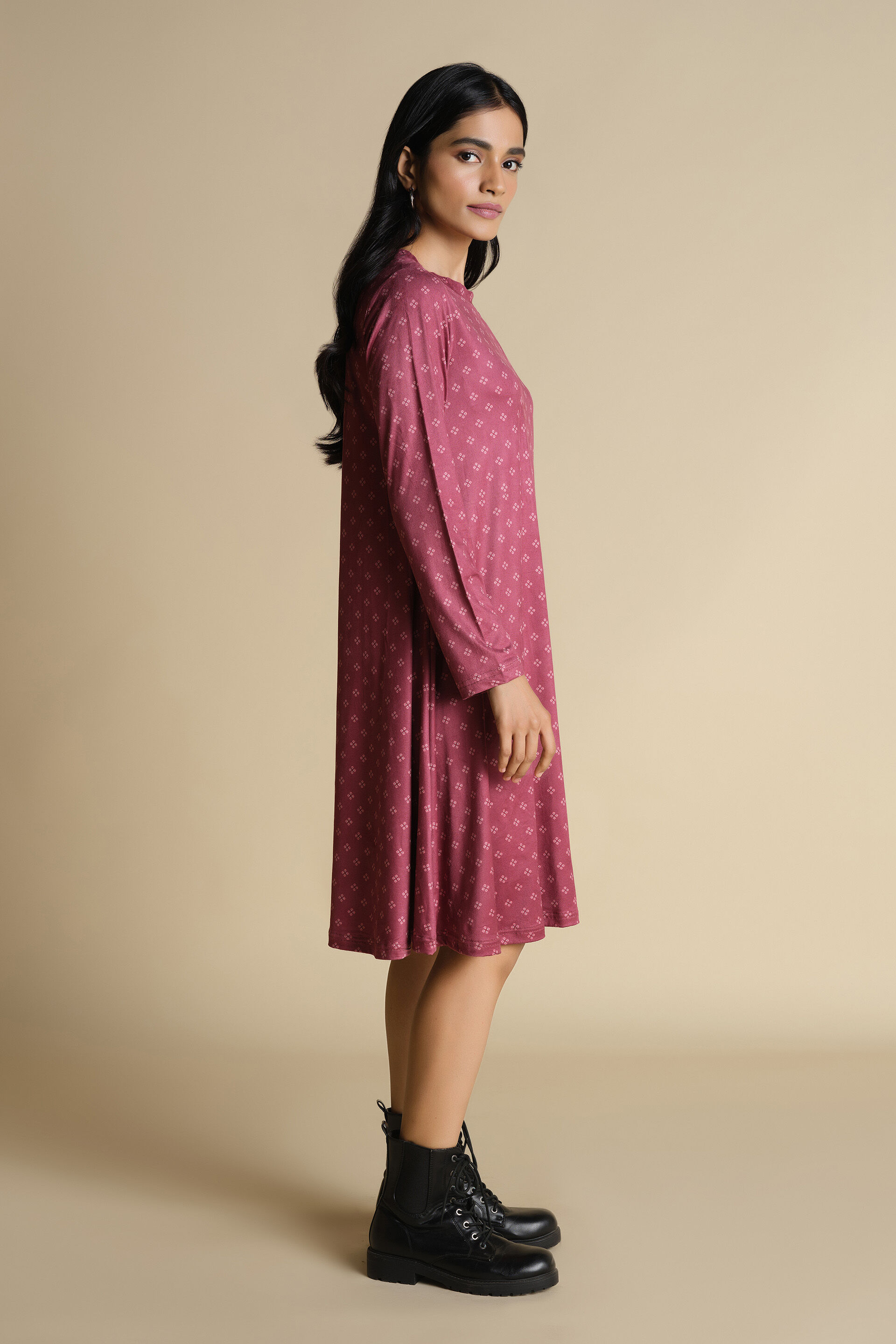 Gulkand Dress, Rose Pink, image 2